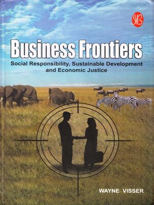 cover image of Business Frontiers: Social Responsibility, Sustainable Development and Economic Justice